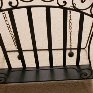 Metal Bookstand 13x16 Cookbook Bible Sheet Music Filigree Vintage